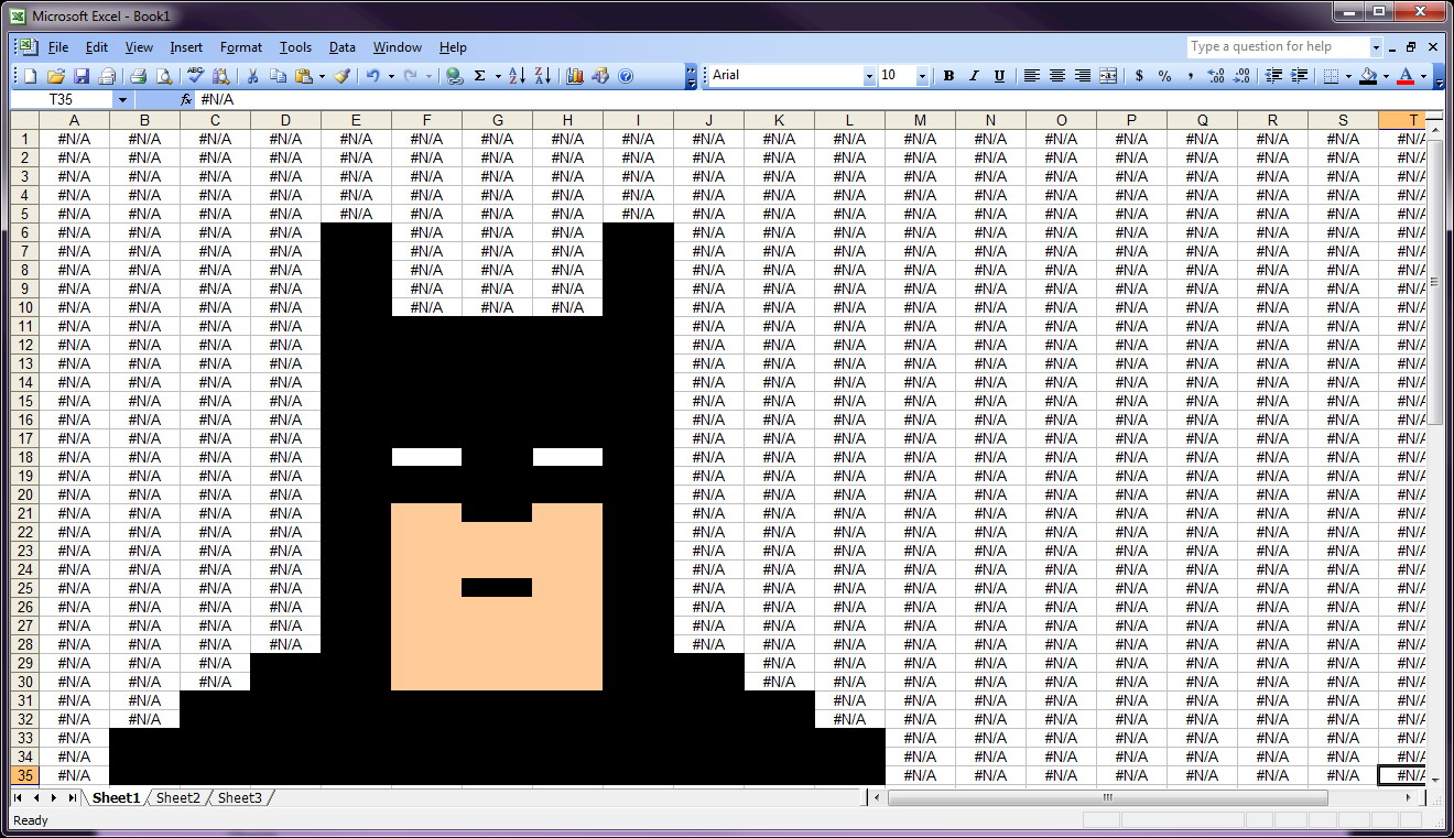 Spreadsheet Batman